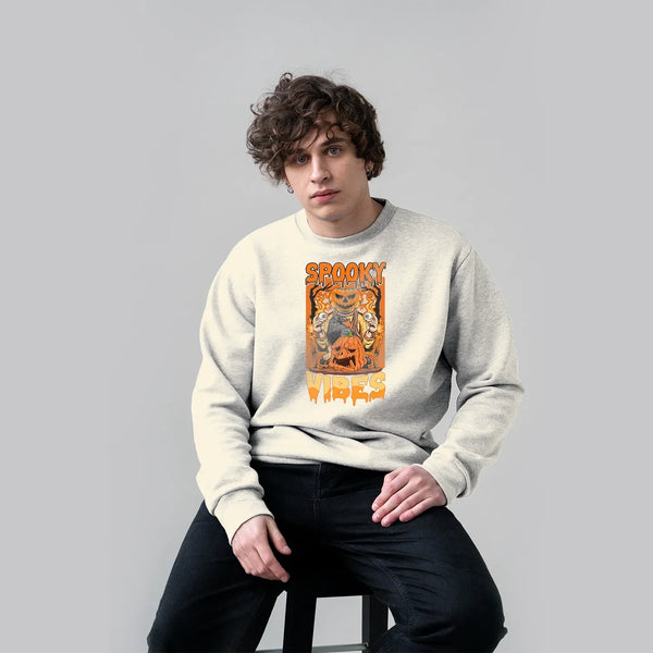 Printed Crewneck Sweatshirt 0012