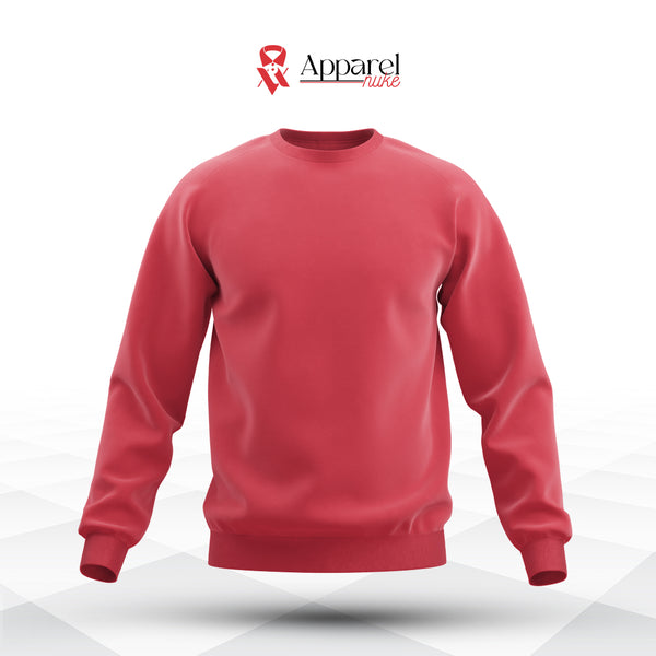 UniSex Heavy Blend CrewNeck Sweatshirt | Red | Youth