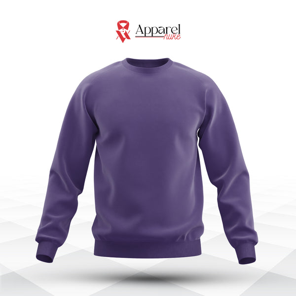 UniSex Heavy Blend CrewNeck Sweatshirt | Purple | Youth