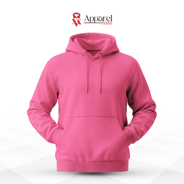 UniSex | Safety Pink | Hooded Sweatshirts