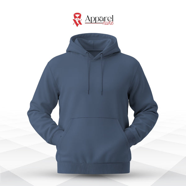 UniSex | Indigo Blue | Hooded Sweatshirts