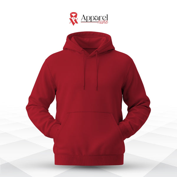 UniSex | Red | Hooded Sweatshirts