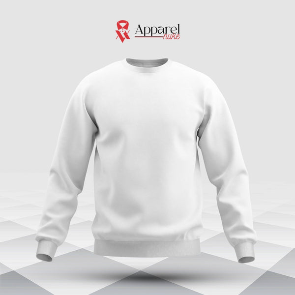 UniSex Heavy Blend CrewNeck Sweatshirt | White | Youth