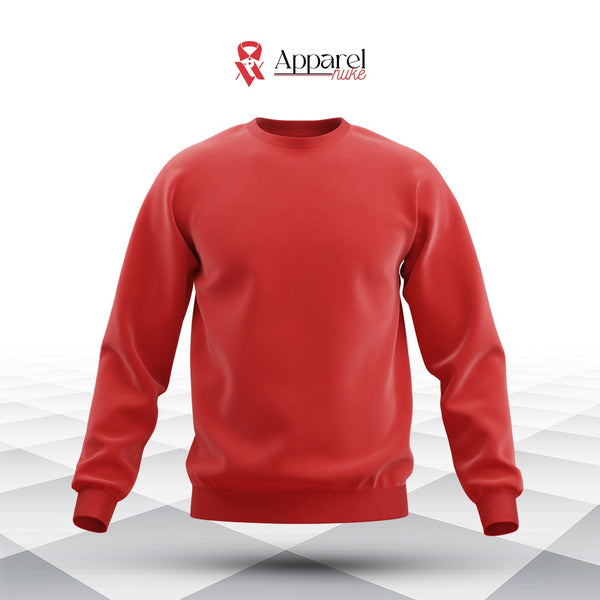 UniSex Heavy Blend CrewNeck Sweatshirt | Red | Youth