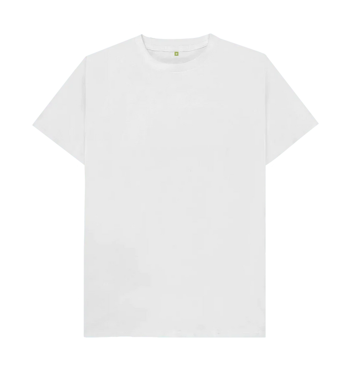 Lumise base white t-shirt for custom t-shirt printing with a classic fit and soft fabric