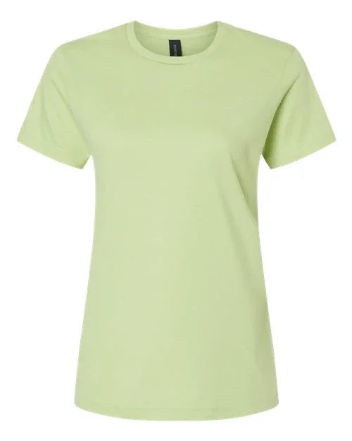 Softstyle women's t-shirt in light green, perfect for casual and comfortable wear